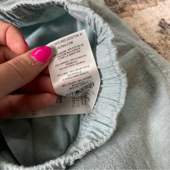 Patagonia Womens Atol Blue Island Hemp Organic Cotton Beach Jogger Pants Size XS - Picture 6 of 9